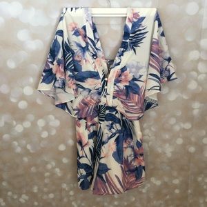 L’Atiste Tropical Romper NWT Size S